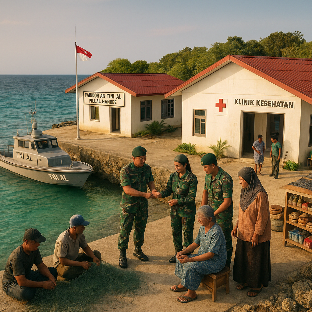 Pangkalan TNI AL di Pulau Marore, Sentuhan Peradaban di Tengah Laut Sulawesi