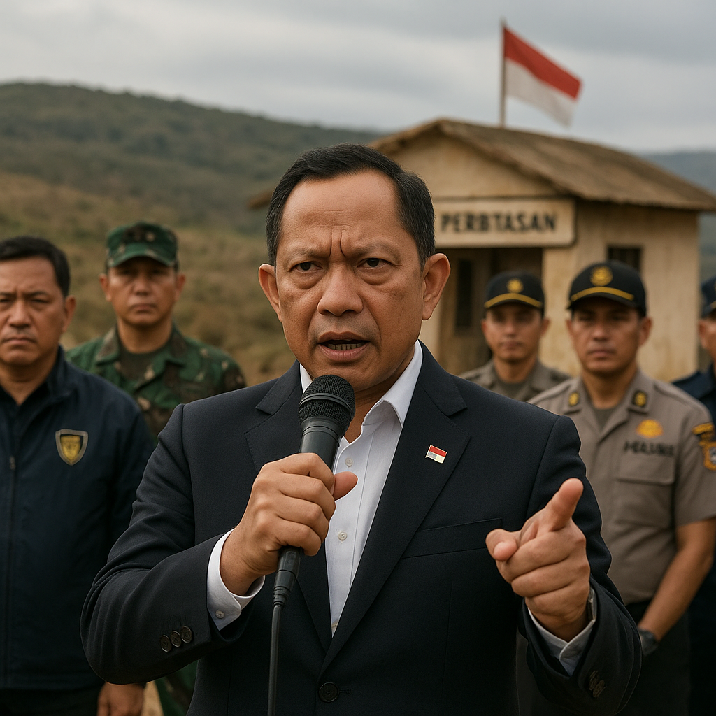 Tito Karnavian Minta BNPP Diberi Wewenang Lebih Imperatif, Sebut Perbatasan RI Perlu Komando Kuat