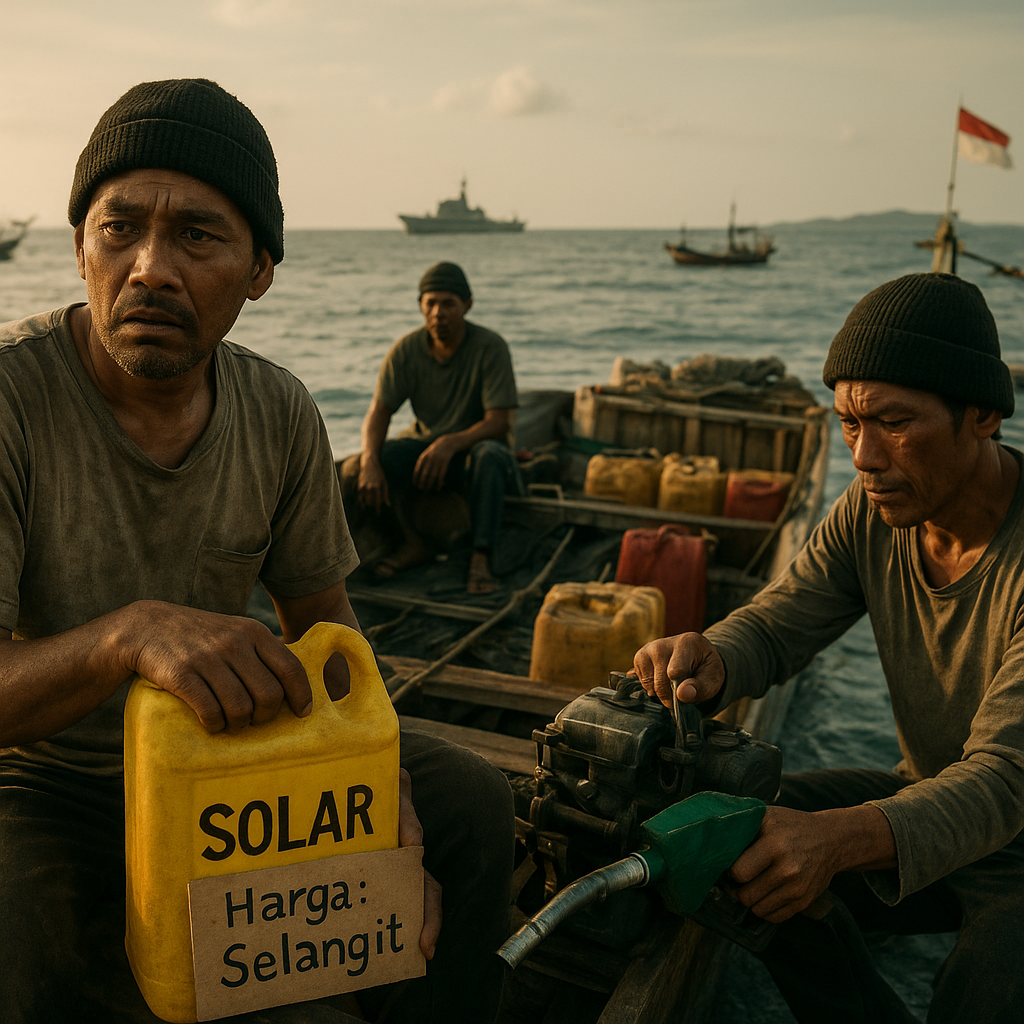 Suara Nelayan Natuna: 'Kami Jaga Laut, Tapi Harga Solar di Sini Selangit'