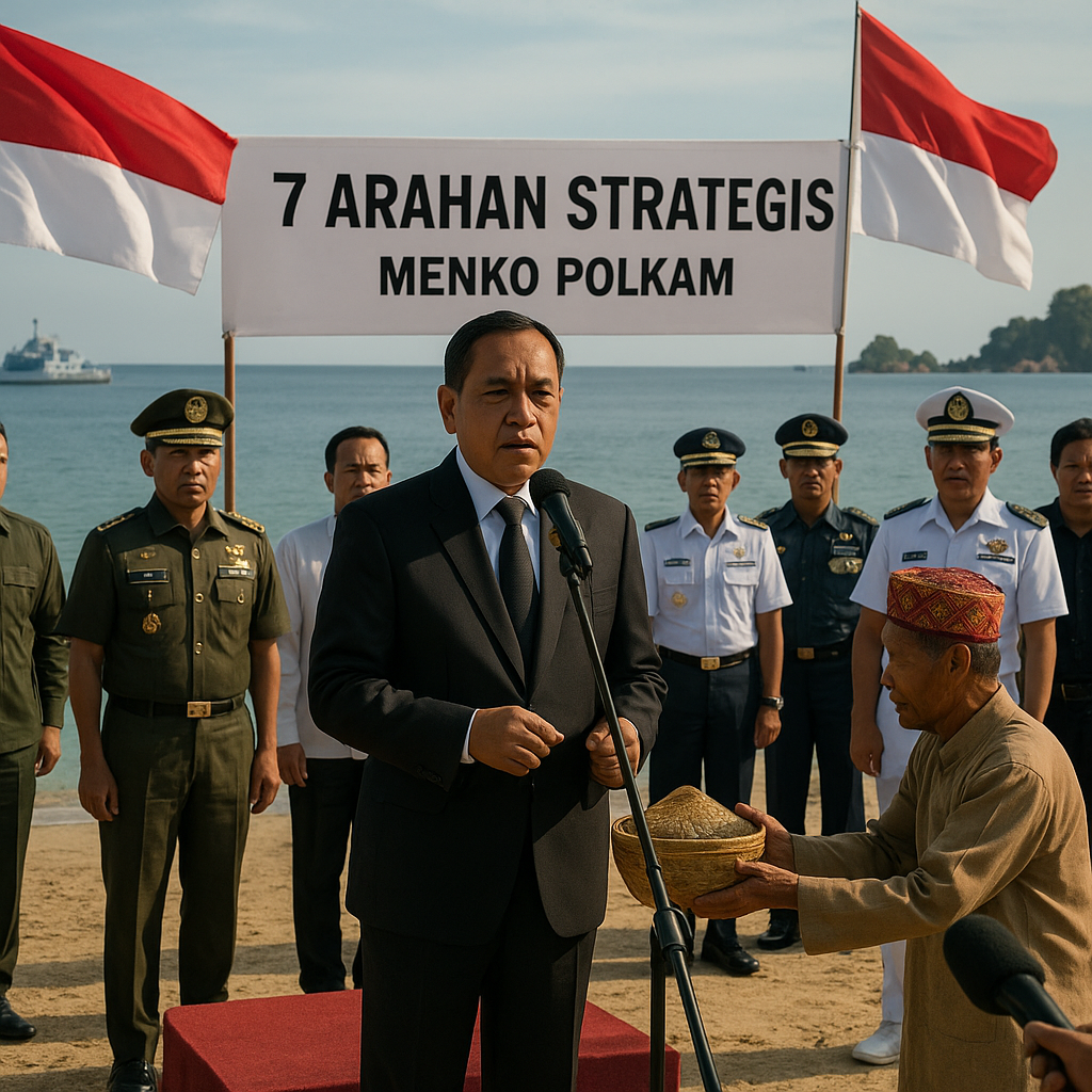 Menko Polkam Beri 7 Arahan Strategis di Natuna: Jaga Marwah NKRI di Garis Depan