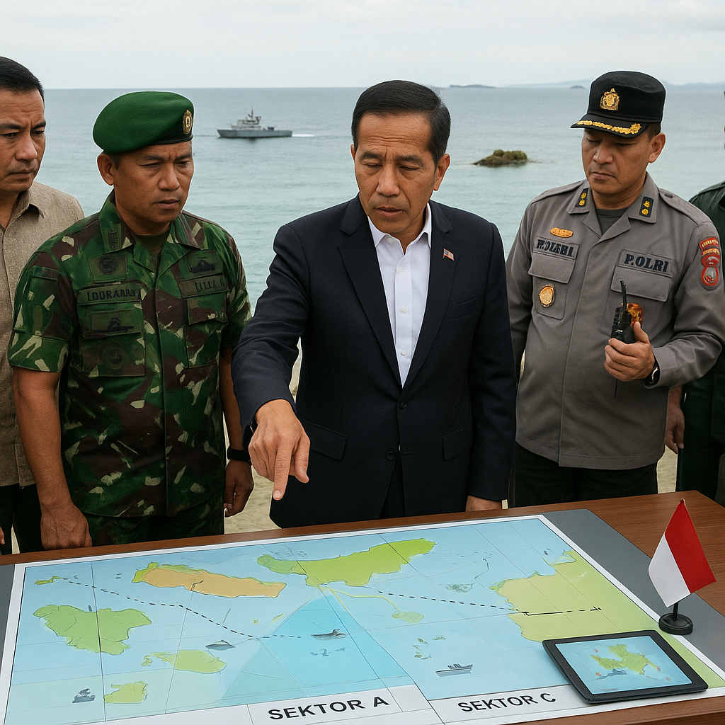 Sinergi TNI-Polri di Garis Depan Natuna Diperkuat Menko Polkam