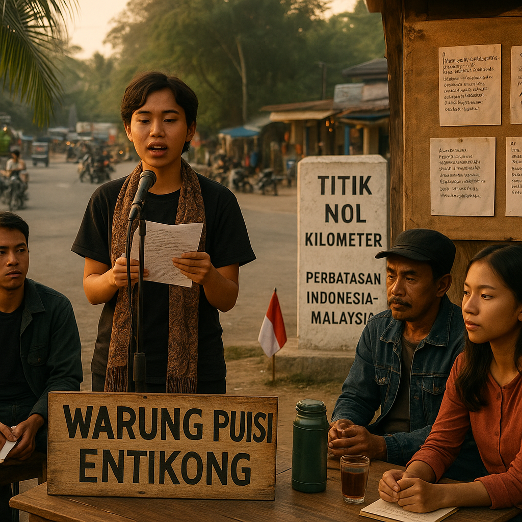Puisi dan Perlawanan di Desa Perbatasan Entikong