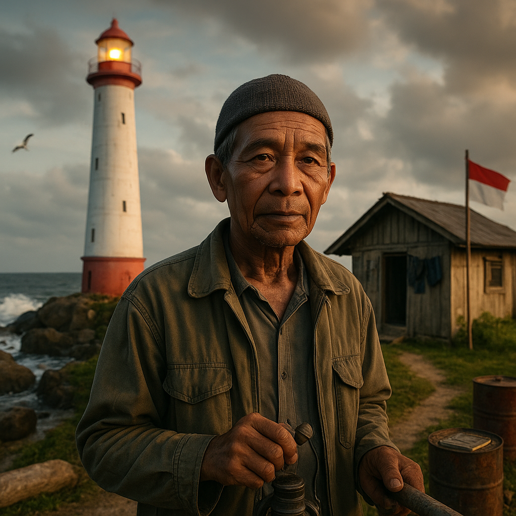 Penjaga Mercusuar di Pulau Terluar: 30 Tahun Menyalakan Cahaya untuk NKRI