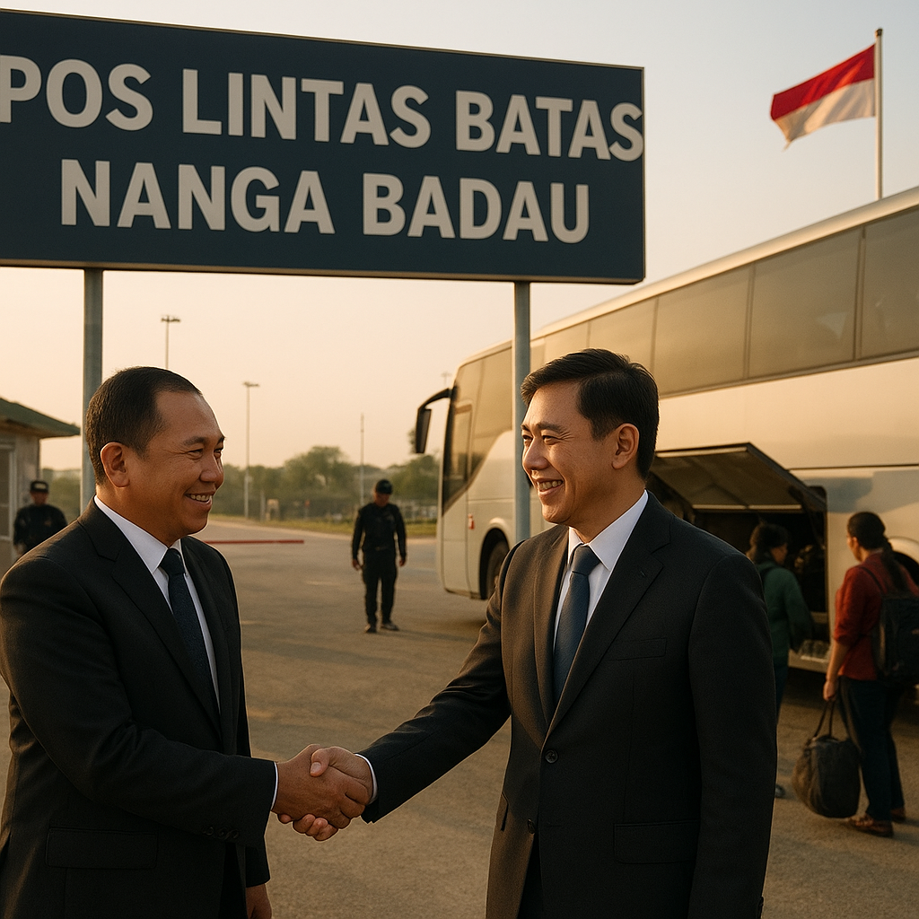 Indonesia dan Sarawak sepakat buka rute baru bus lintas batas negara