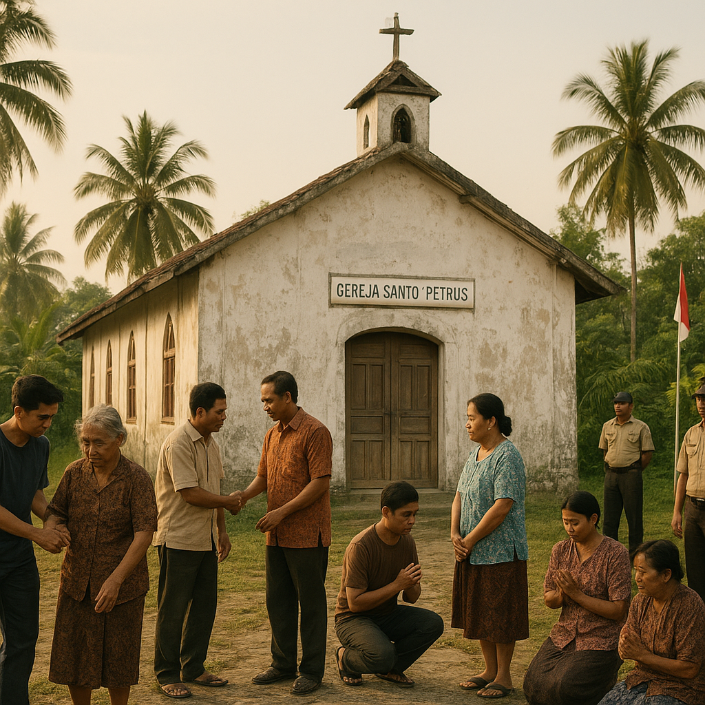 Gereja Tua di Sebatik: Tempat Ibadah yang Menjadi Saksi Bisu Pergesekan Sosial dan Perekat Persaudaraan