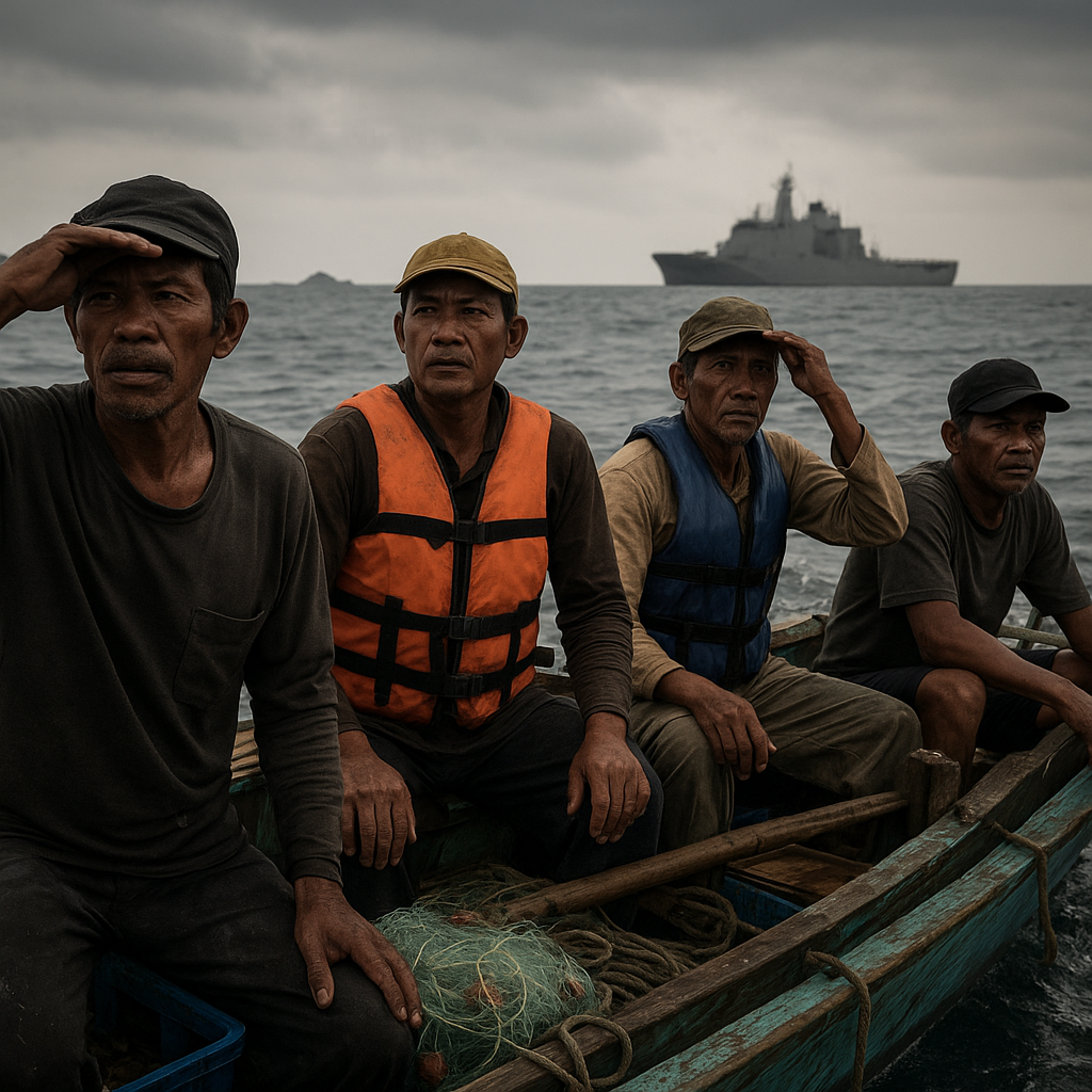 Nelayan Natuna: Menjaga Laut dengan Tenaga, Dihadang oleh Kapal Asing