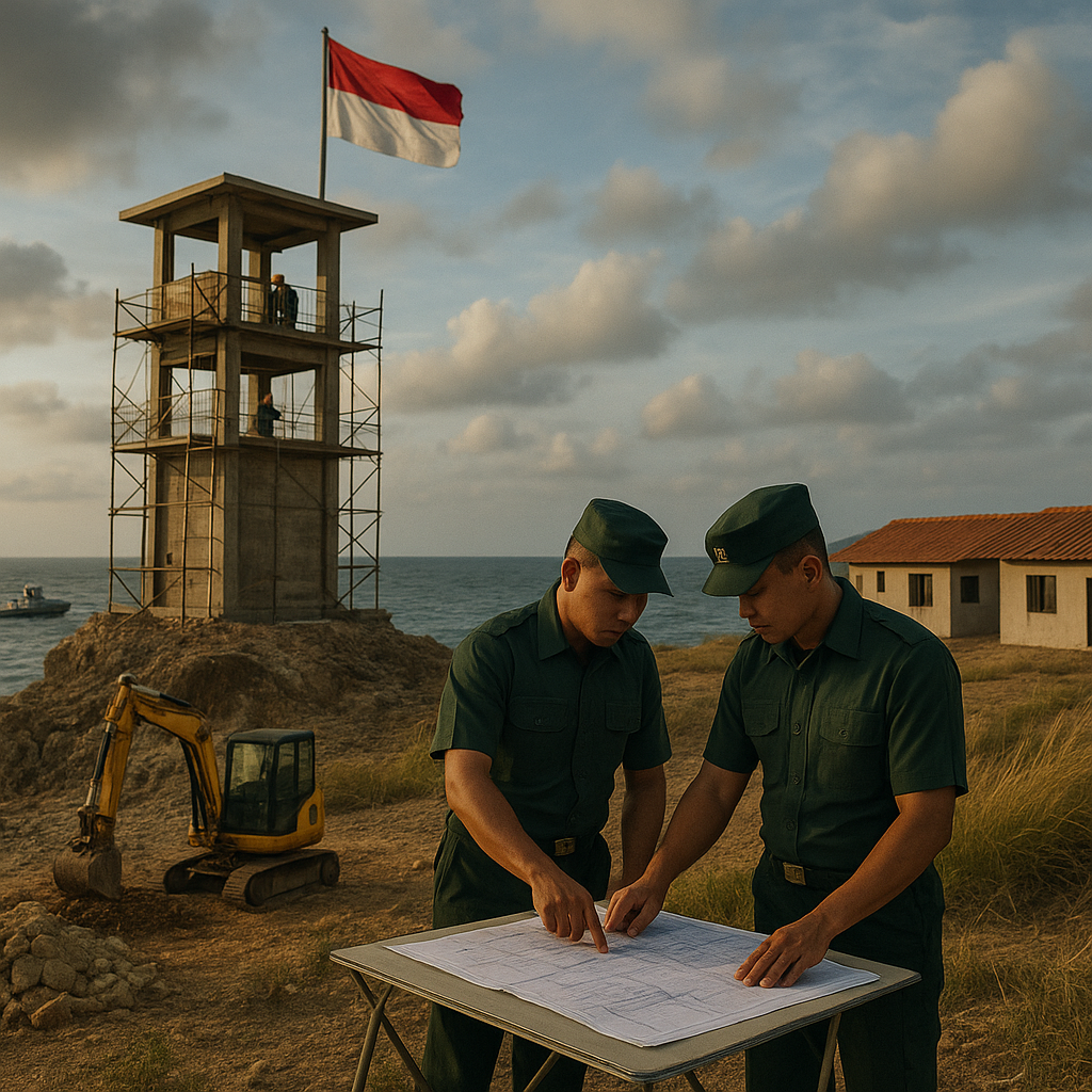 Pembangunan Menara Pengawas dan Hunian TNI di Pulau Ndana, NTT: Mencengkeram Pulau Terluar Selatan
