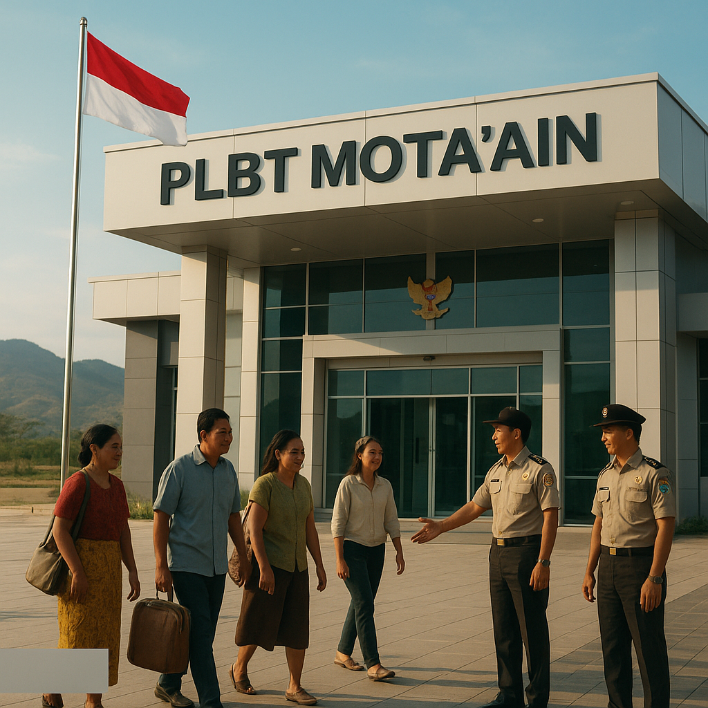 Pos Lintas Batas Terpadu (PLBT) Motaain, NTT: Wajah Baru Gerbang Negara di Timor