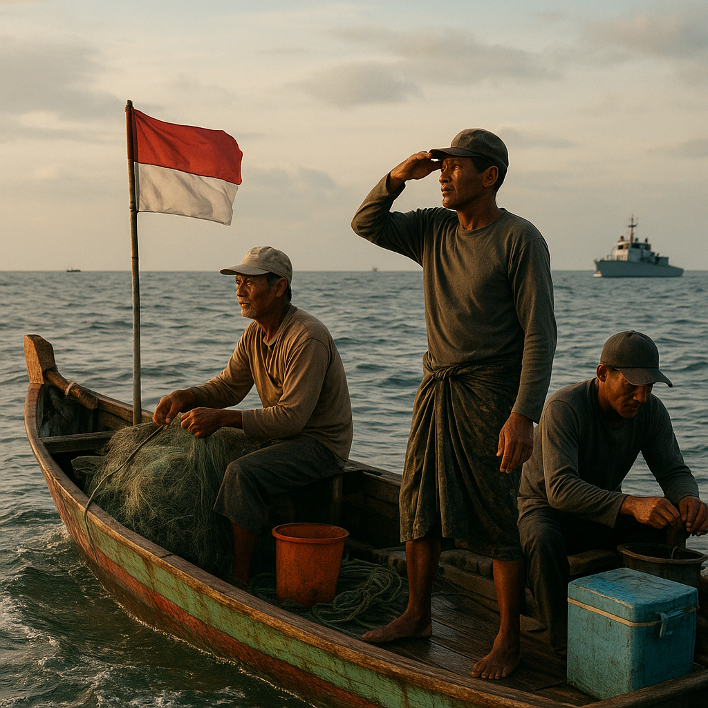 Nelayan Natuna: Menjaga Laut Sekaligus Menghadapi Kapal Asing di Perairan Pergesekan