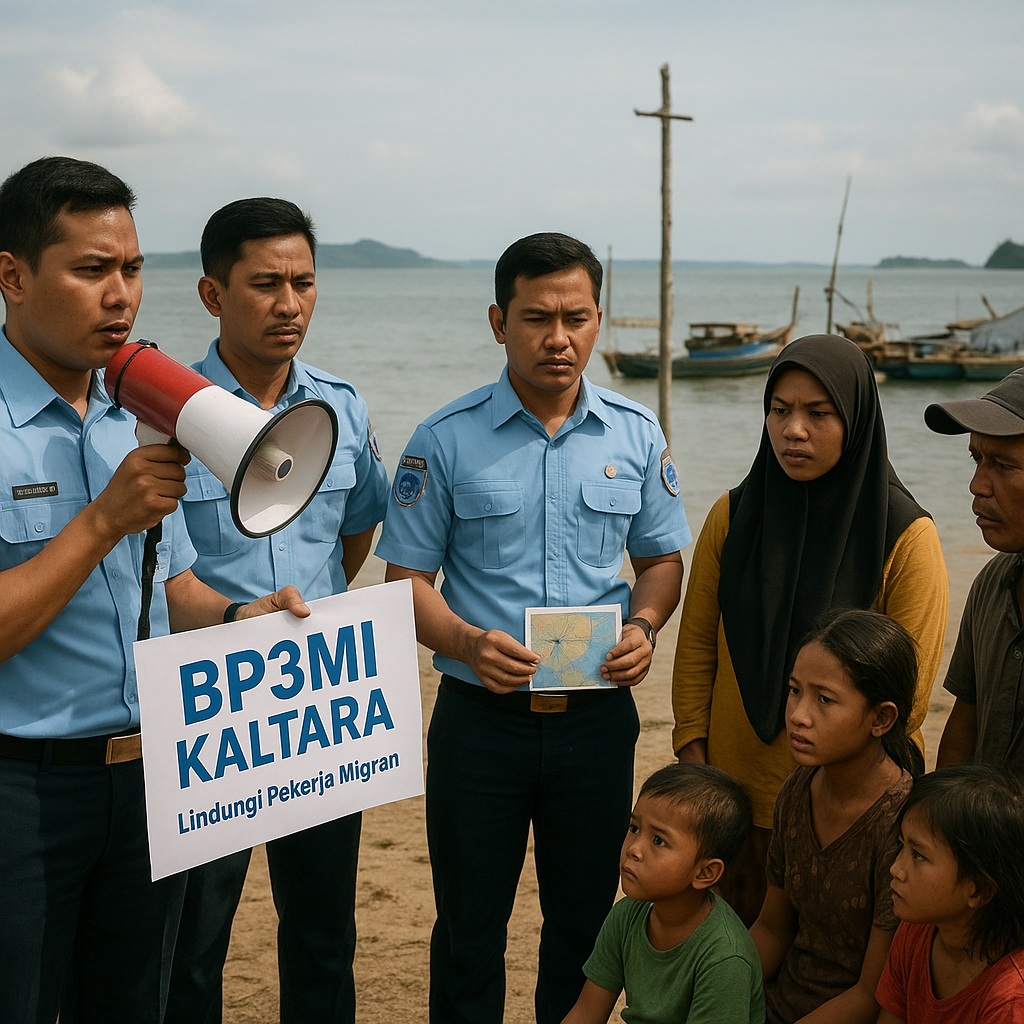 BP3MI Kaltara Gencar Sosialisasi, Cegah Warga Perbatasan Nunukan Terjerat Jalur Ilegal ke Malaysia