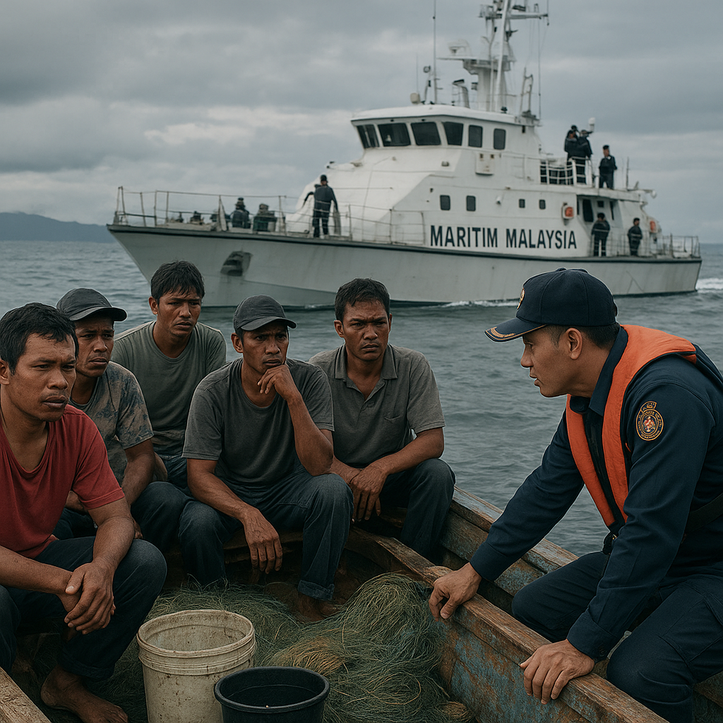 7 Nelayan Kepri Ditahan di Malaysia, Diduga Terbawa Arus hingga Masuk Perairan Sarawak