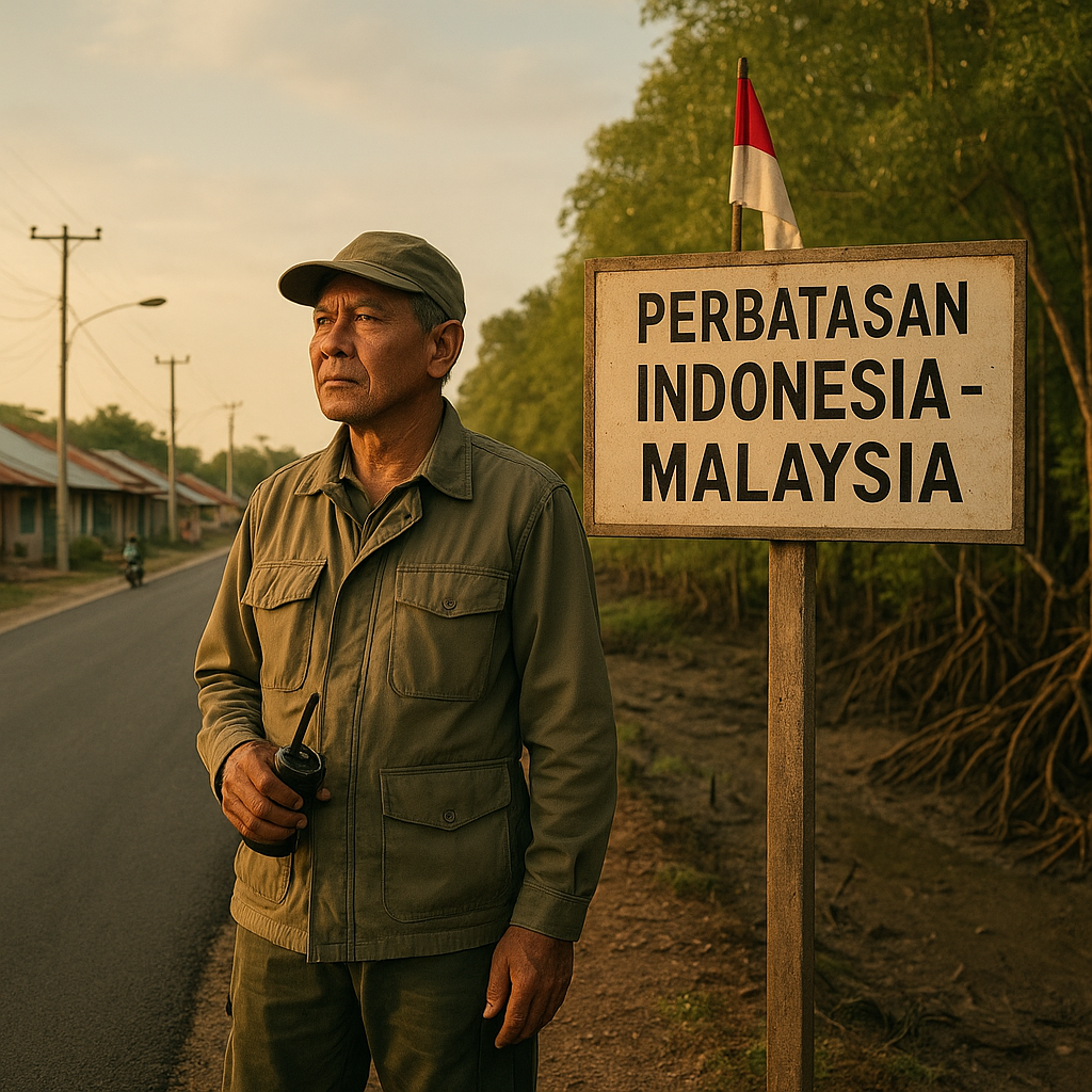 Kisah Tabi'in, Warga yang Mengabdi di Perbatasan Indonesia-Malaysia Sejak 1980