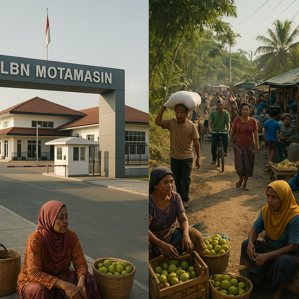 PLBN Motamasin yang Terlupakan: Gerbang Resmi yang Sepi, Jalur Tikus yang Ramai