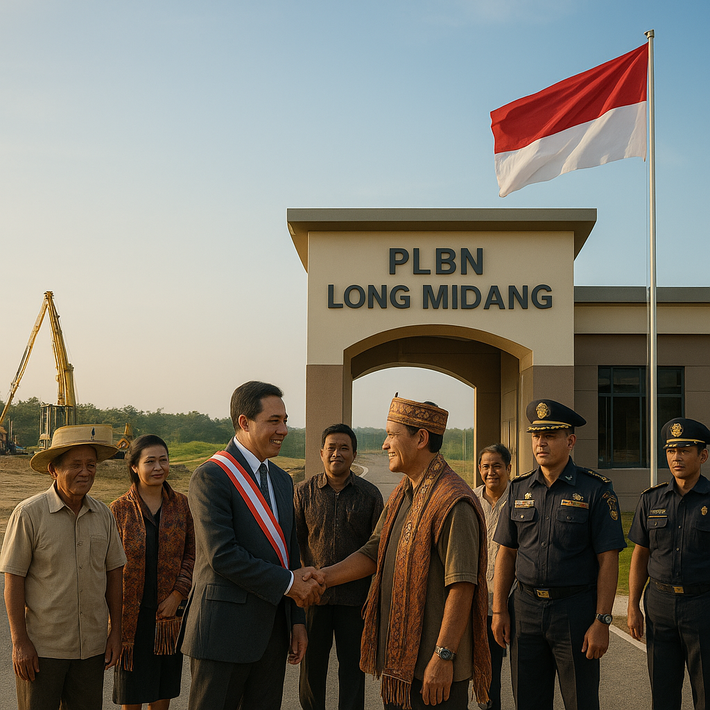 PLBN Long Midang Dipercepat, Akan Jadi Gerbang Ekonomi dan Simbol Kedaulatan di Perbatasan Kaltara