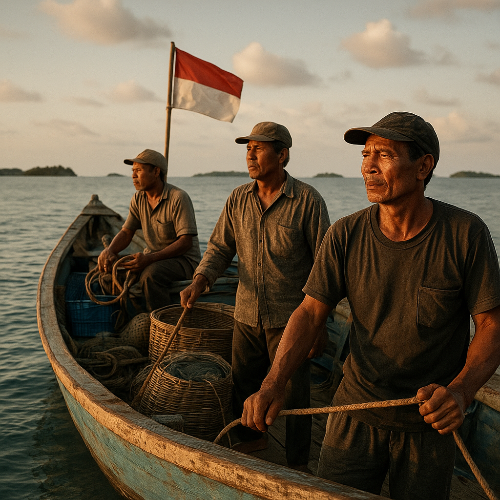 Perahu Kayu Tradisional Tetap Setia Layari Perairan Perbatasan Aru