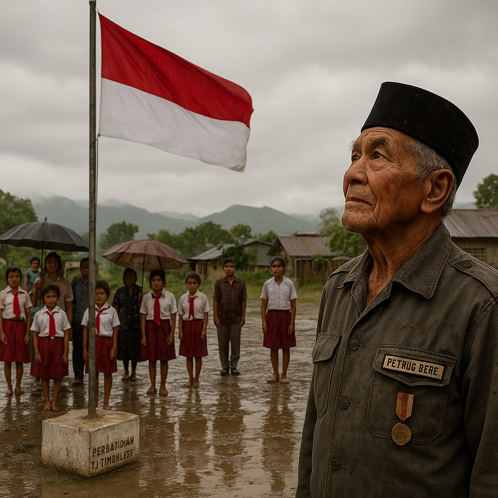 Upacara 17 Agustus di Pelosok Perbatasan: Semangat Merah Putih Tak Pernah Padam