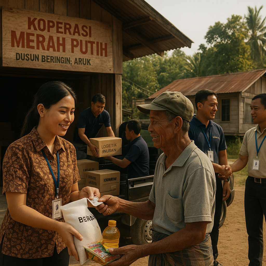 Koperasi Perbatasan Aruk Bangkit, Ekonomi Warga Mulai Menggeliat
