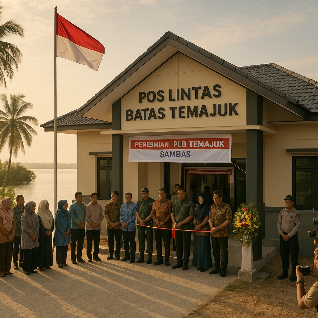 PLB Temajuk Sambas Siap Diresmikan, Jadi Harapan Baru Masyarakat Perbatasan