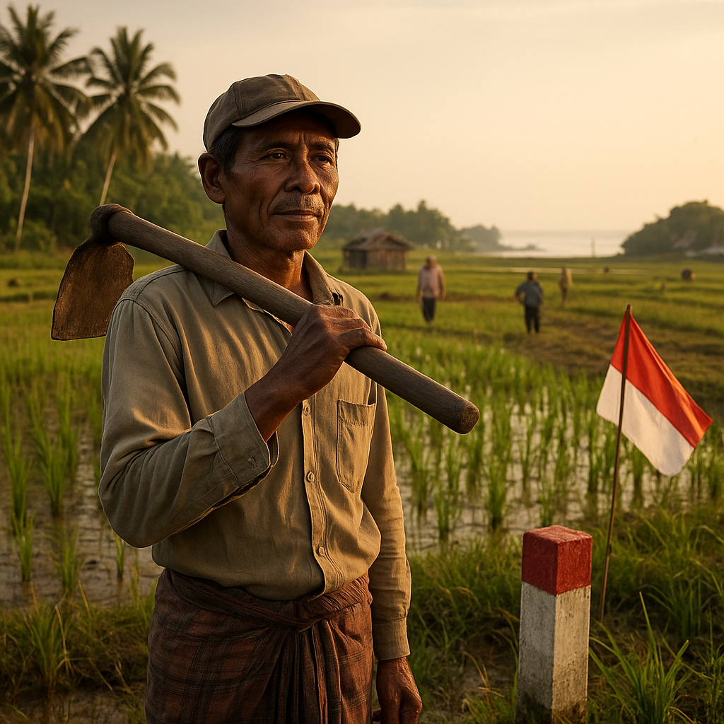 Menjaga Perbatasan dengan Ladang: Kisah Petani di Pulau Sebatik