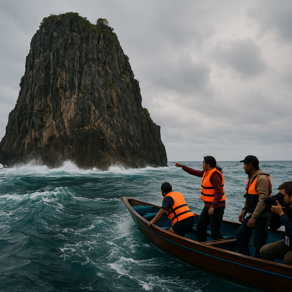 Pulau Kepala di Natuna yang Memaksa Pengunjungnya Berenang