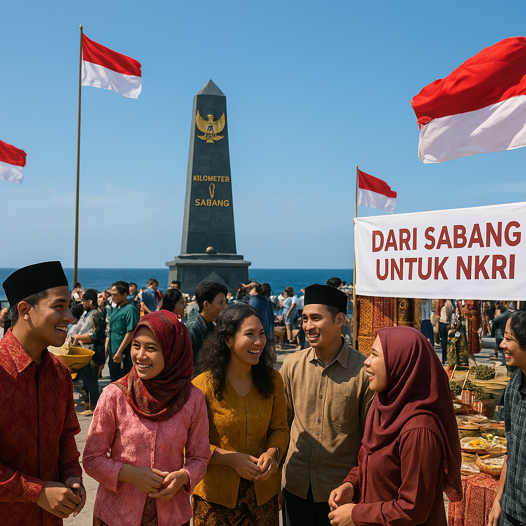 Generasi Muda Perbatasan Aceh Bertekad Jaga NKRI Lewat Pameran Budaya di Sabang