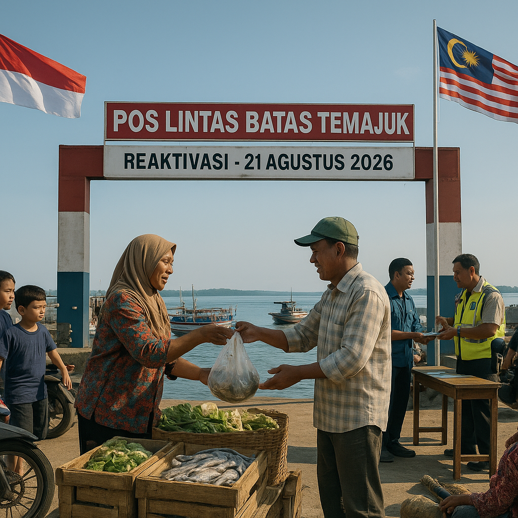 Reaktivasi PLB Temajuk: Pintu Gerbang Baru untuk Denyut Ekonomi Perbatasan