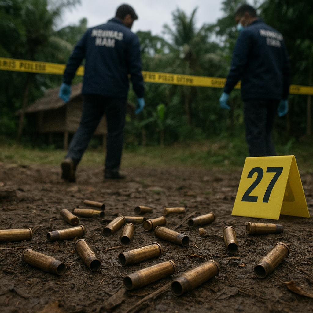 Puluhan Selongsong Peluru Ditemukan di Lokasi Penembakan Tiga Warga Maybrat