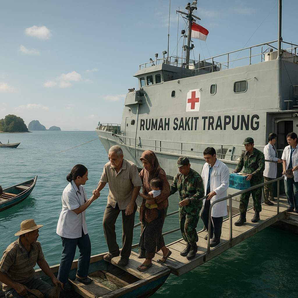 Rumah Sakit Terapung Kunjungi Wilayah Perbatasan Kepulauan Riau