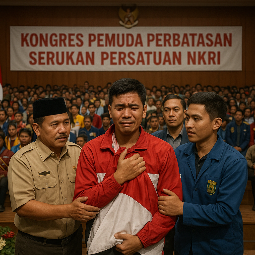 Kongres Pemuda Perbatasan Serukan Persatuan NKRI