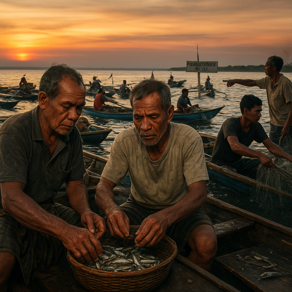 Senja di Perbatasan RI-TL: Nelayan Tradisional Berebut Ikan di Laut Timor