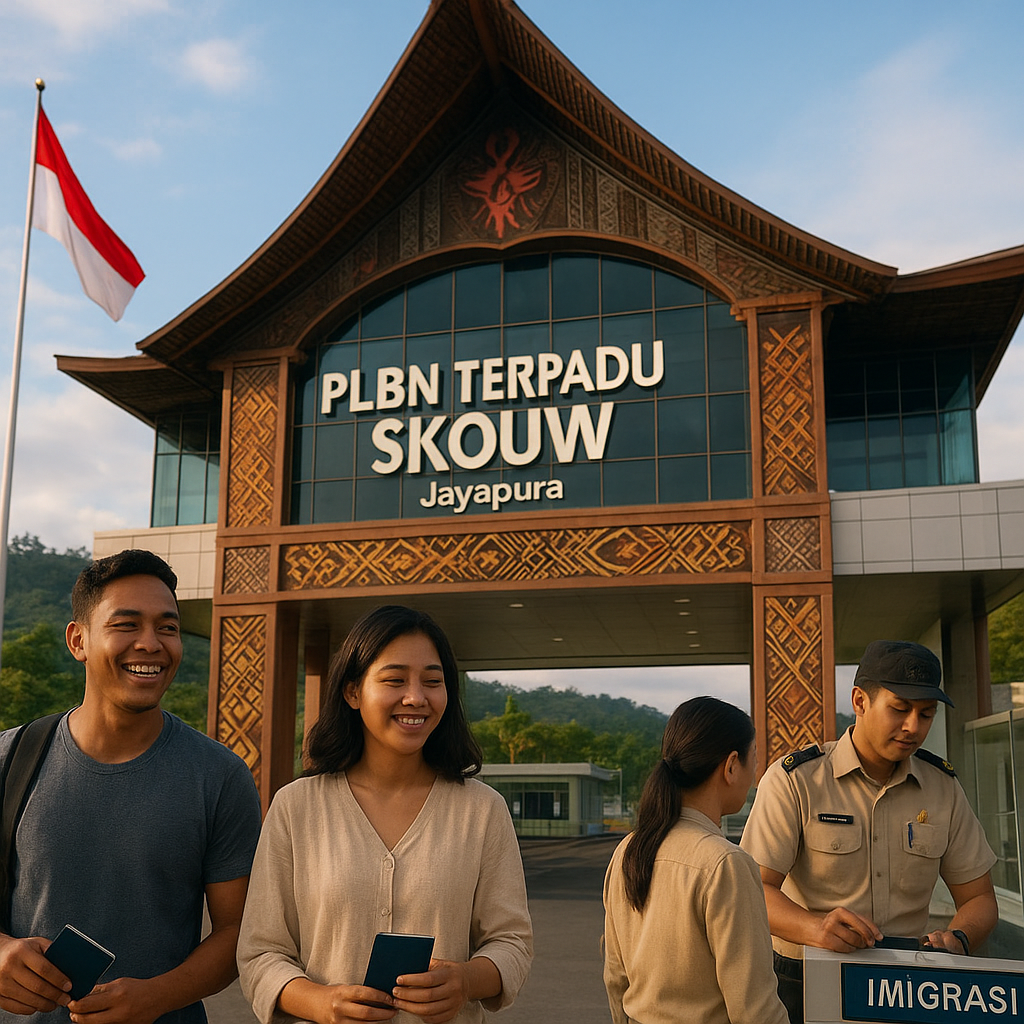 PLBN Terpadu Skouw: Gerbang Nasionalisme di Ujung Papua