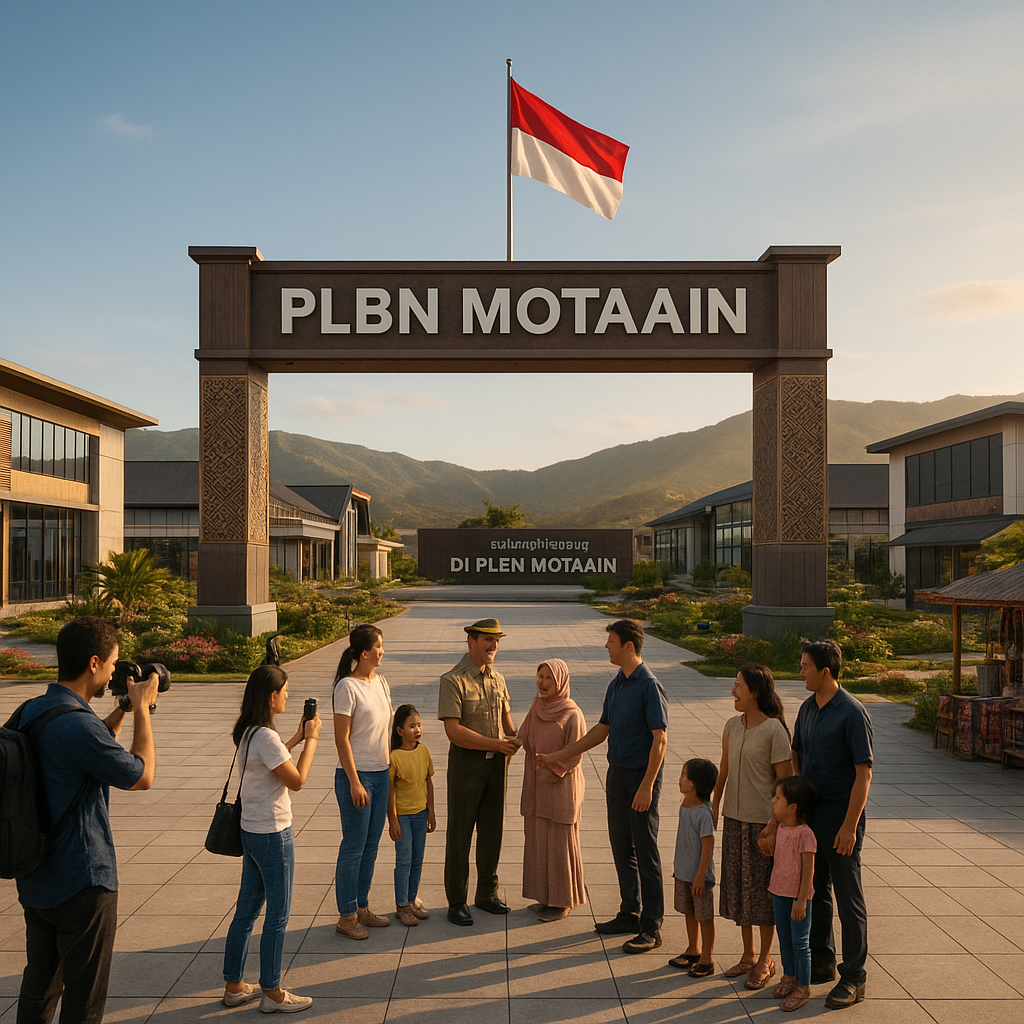 PLBN Motaain di NTT: Dari Pos Terdepan Menjadi Ikon Pariwisata Perbatasan