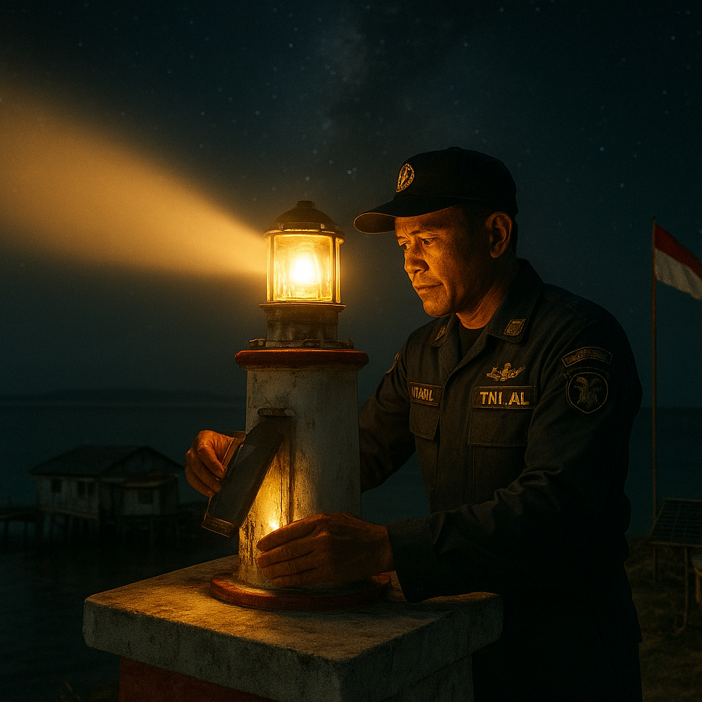 Menjaga Mercusuar di Pulau Miangas, Ujung Utara Indonesia