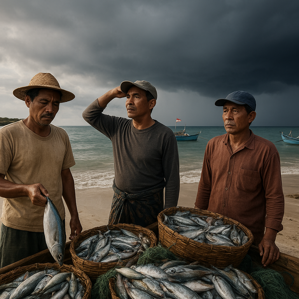 Nelayan Perbatasan di Rote Ndao Panen Ikan Melimpah, Tapi Khawatir Cuaca Ekstrem