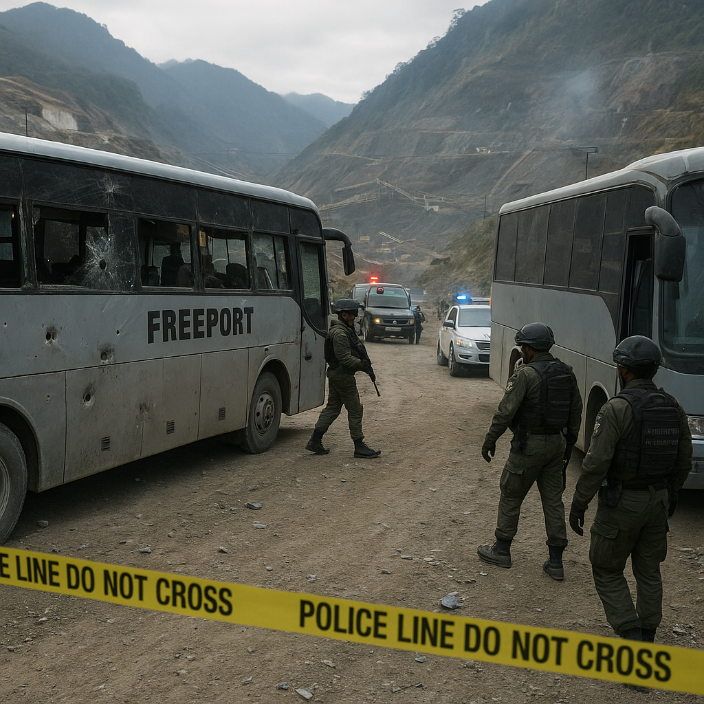Rombongan Freeport Ditembaki di Mile Point 60, Satgas Operasi Damai Cartenz Turun Tangan