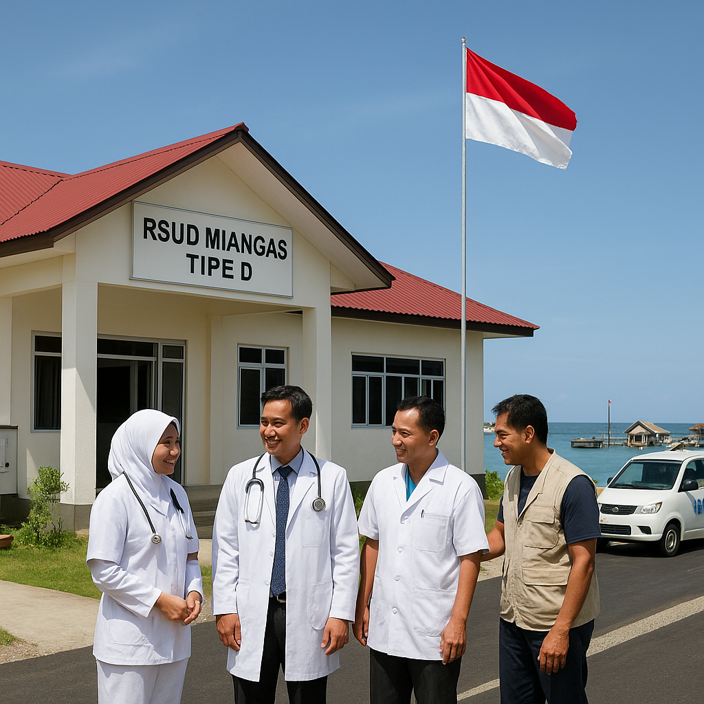 Pembangunan Rumah Sakit Perbatasan di Miangas: Pelayanan Kini Hanya 2 Jam dari Sebelumnya 12 Jam