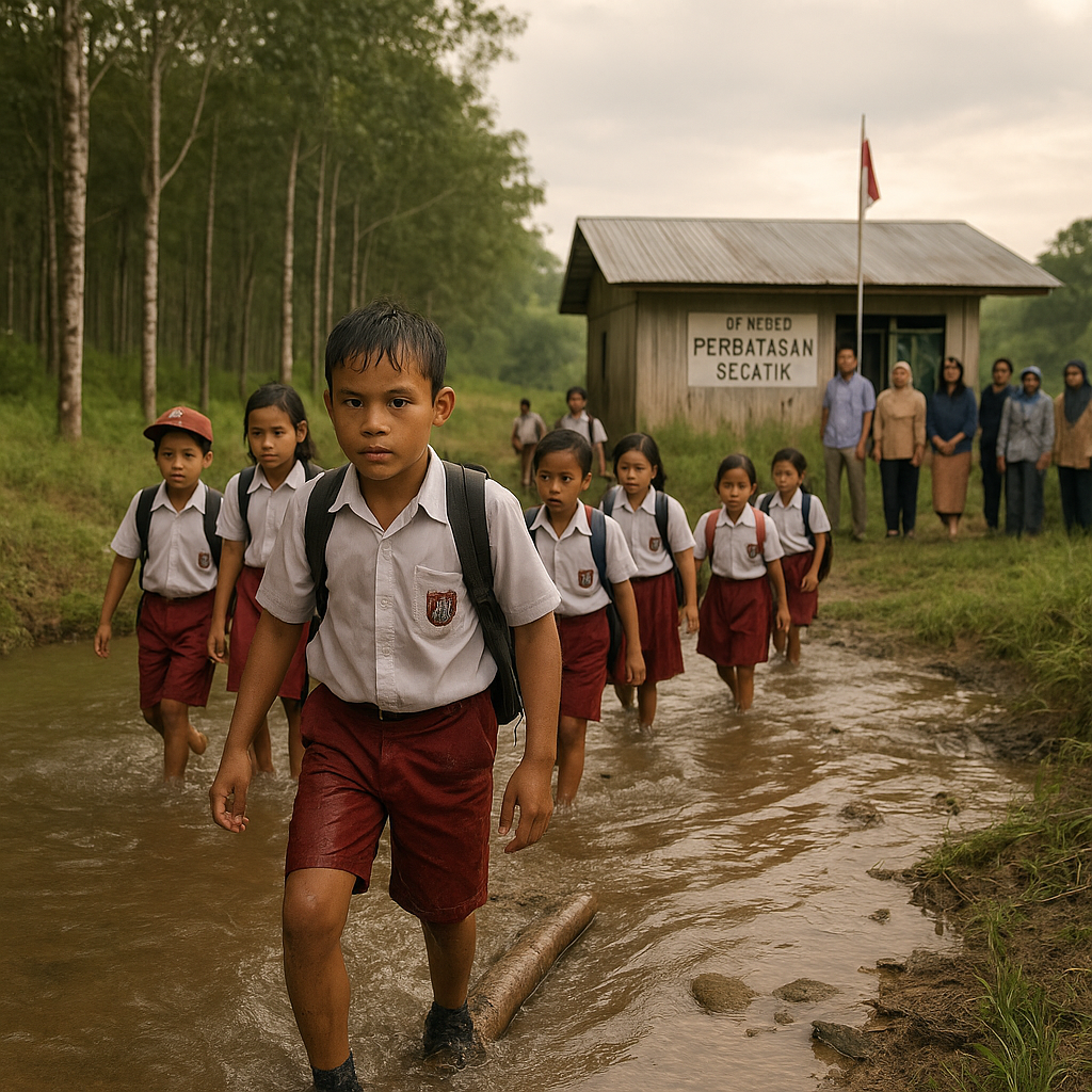 Suara Anak-Anak Perbatasan Sebatik: Sekolah di Ujung Negeri, Berjuang Menuntut Ilmu