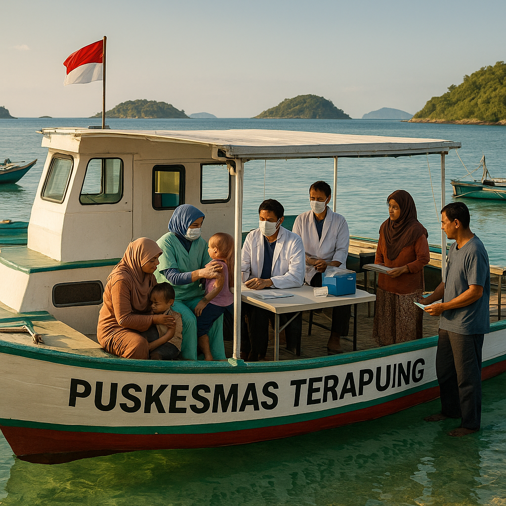 Puskesmas Terapung di Kepulauan Anambas: Menyapa Warga Pulau Terpencil