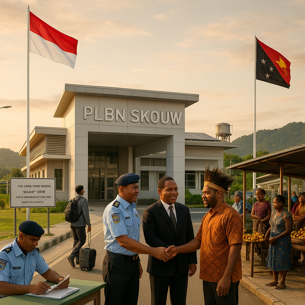 Pembangunan PLBN Skouw: Wajah Baru Perbatasan Papua dan PNG