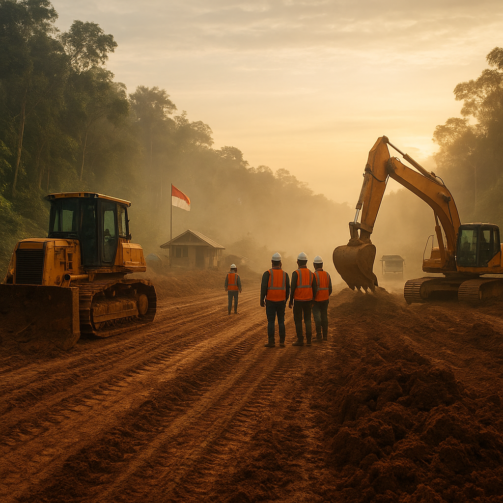 Pembangunan Jalan Perbatasan di Kalimantan Terus Dikebut, Ribuan Kilometer Terhubung