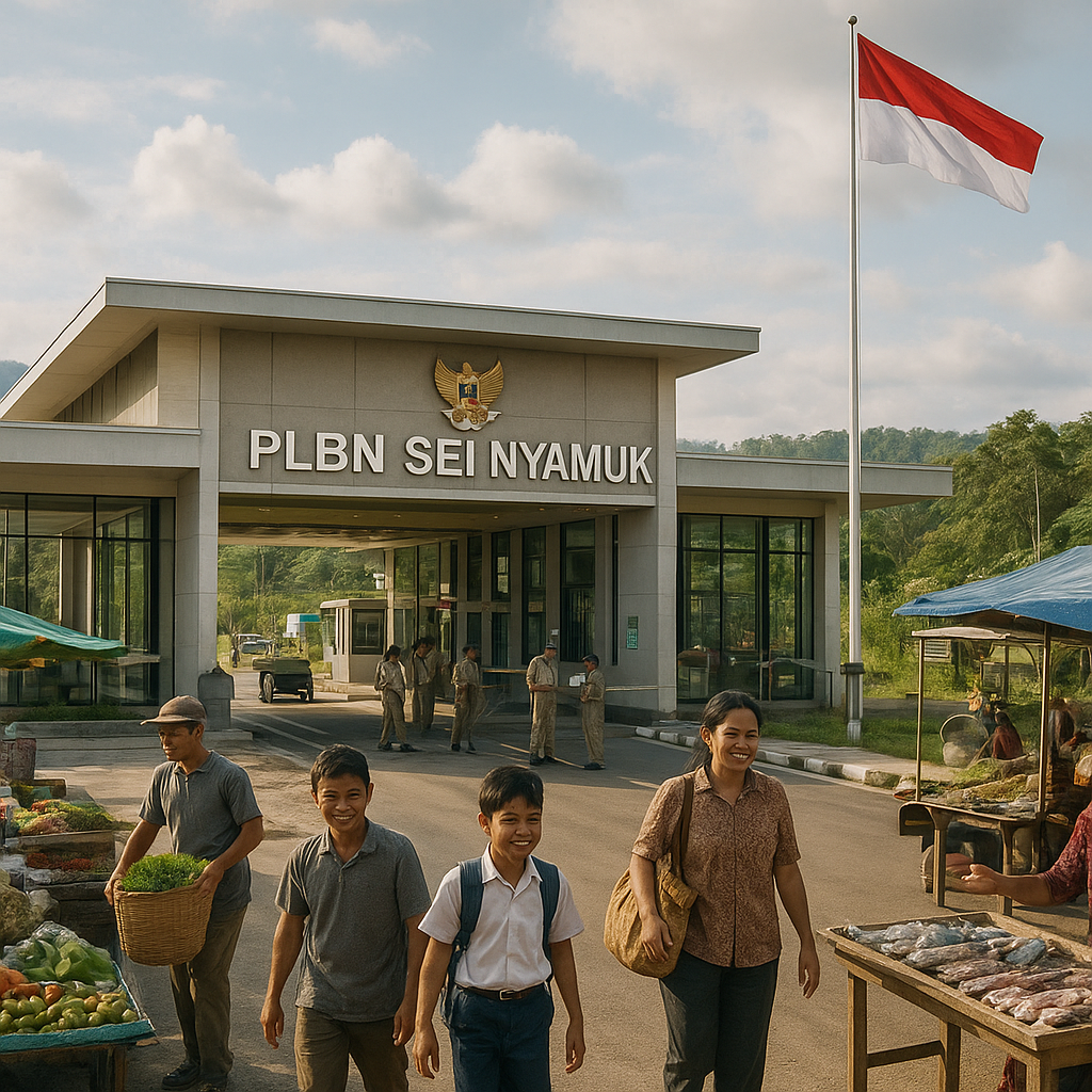 PLBN Sei Nyamuk, Gerbang Baru Indonesia di Perbatasan Kalimantan Timur