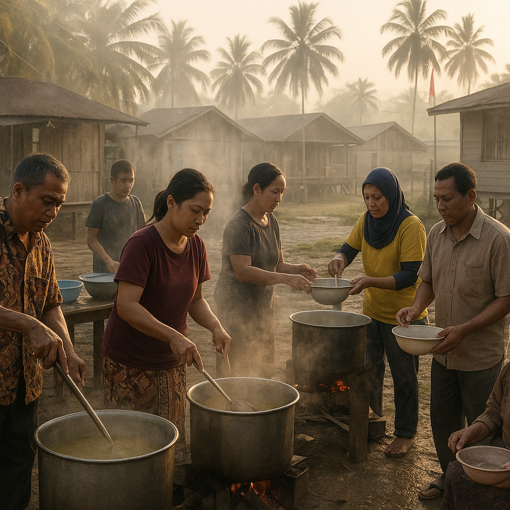 Di Pulau Sebatik, Dapur Rakyat Berbagi di Batas Negeri