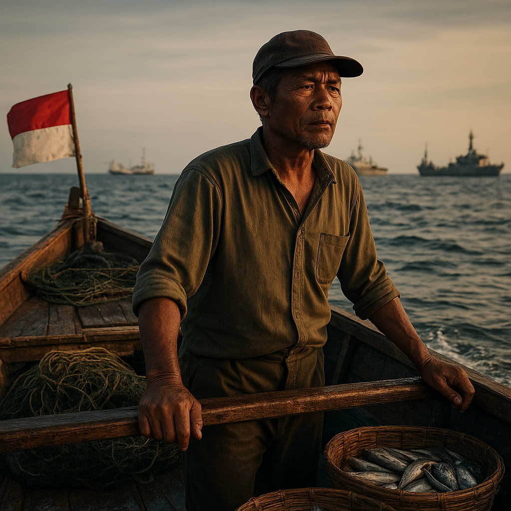 Kisah Nelayan Natuna yang Berlayar Menghadapi Kapal Asing: 'Laut Kami, Rezeki Kami'