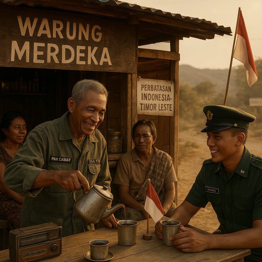 Nasionalisme Rasa Kopi: Warung Pinggir Perbatasan di Atambua