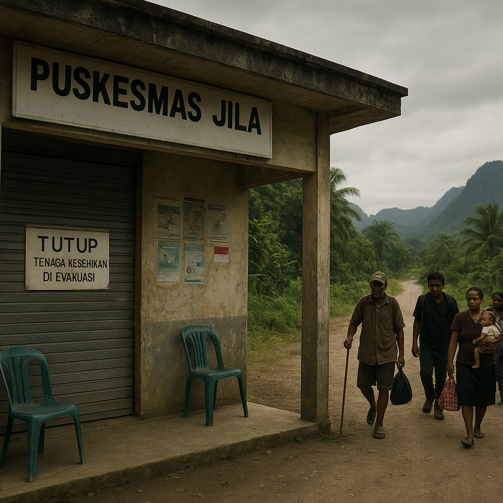 Layanan Kesehatan di Jila Terancam Usai Nakes Dievakuasi karena Trauma