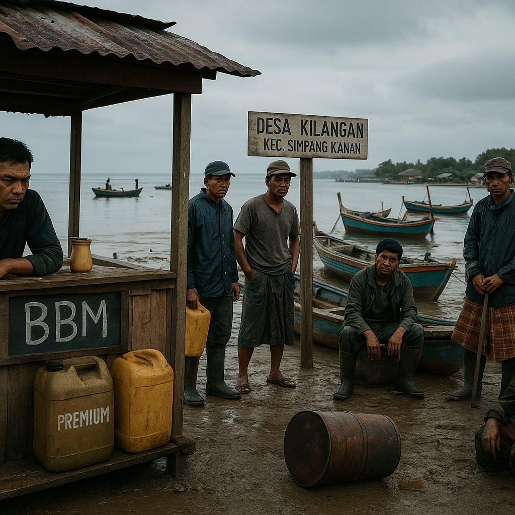 Warga Perbatasan Aceh Singkil Keluhkan Kelangkaan BBM di Pengecer