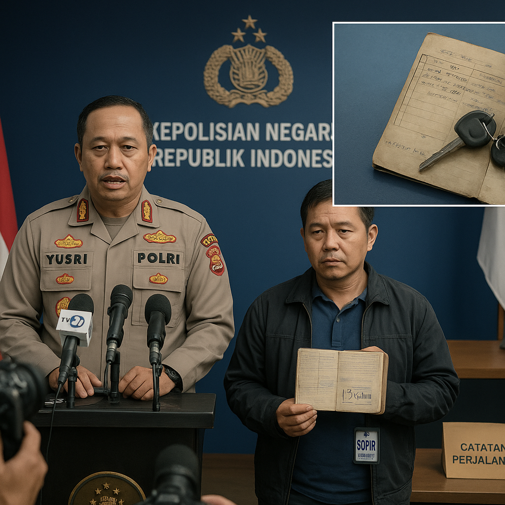 Polisi Bantah Klaim, Pastikan Aris Sanda Adalah Warga Sipil yang Jadi Sopir Selama 13 Tahun