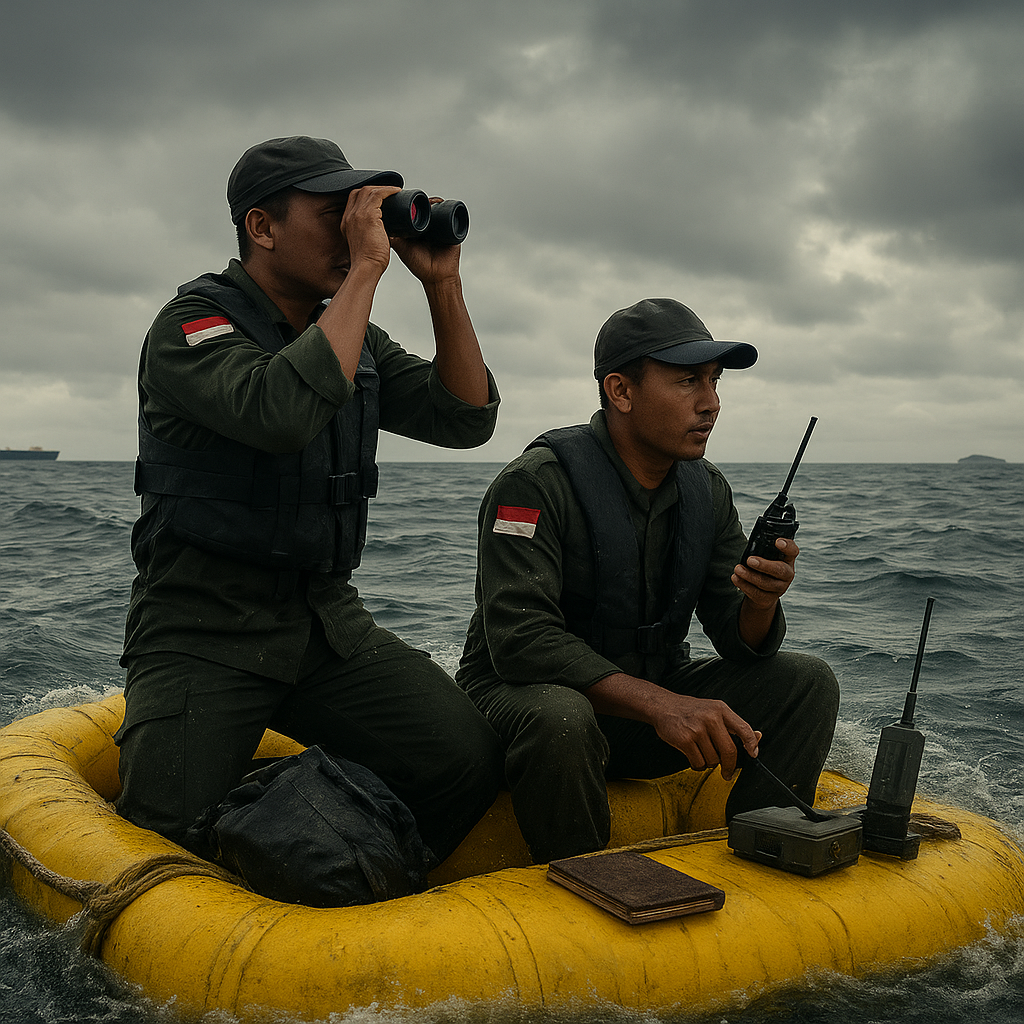 Menjaga Garis Depan dari Atas Pelampung: Kisah Petugas Pos Lintas Batas Negara (PLBN) di Pulau Miangas