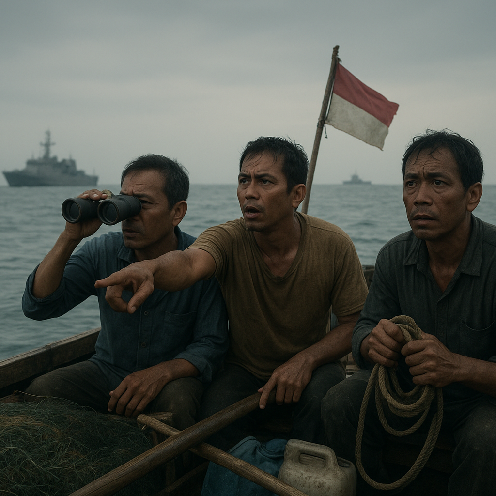 Nelayan Perbatasan Natuna Waswas: Radar Kapal Asing Semakin Sering Muncul