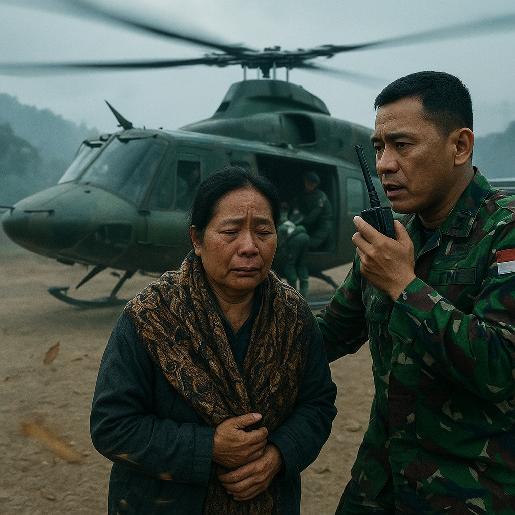 Pangkoops TNI Habema Perintahkan Evakuasi Udara Istri Korban OPM
